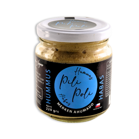 Hummus de Habas al Merkén Ahumado